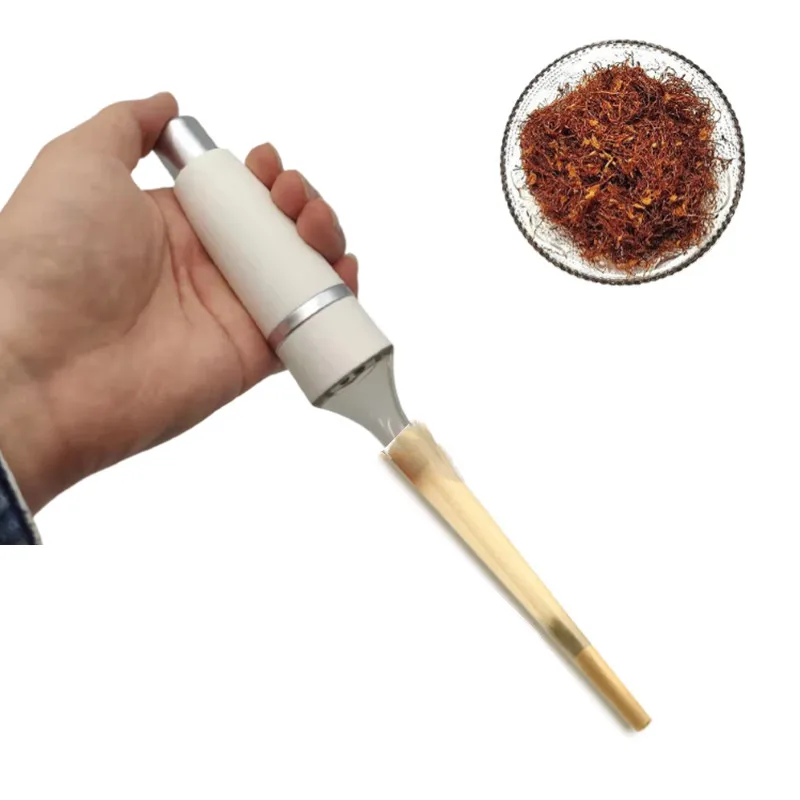 

New Push-Type Manual Weed Grinder Kit Detachable Cleaning Single Hand Herbal Spices Tobacco Smoke Crusher Smoking Accessories