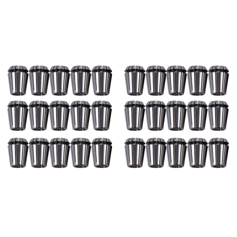 

Розничная продажа, 30 шт., прецизионные Пружинные цанги ER25, набор цанг от 2 мм до 16 мм