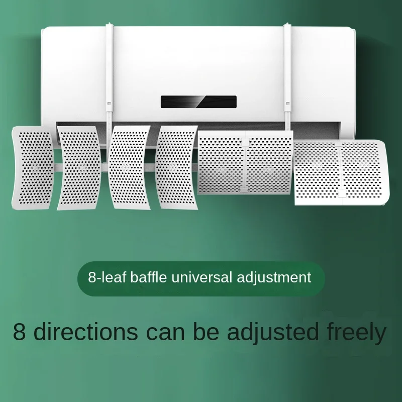 

Wall-mounted Universal Deflector Blowing Anti-direct Air Air-conditioner Wind Windshield Conditioning Cover Outlet Baffle