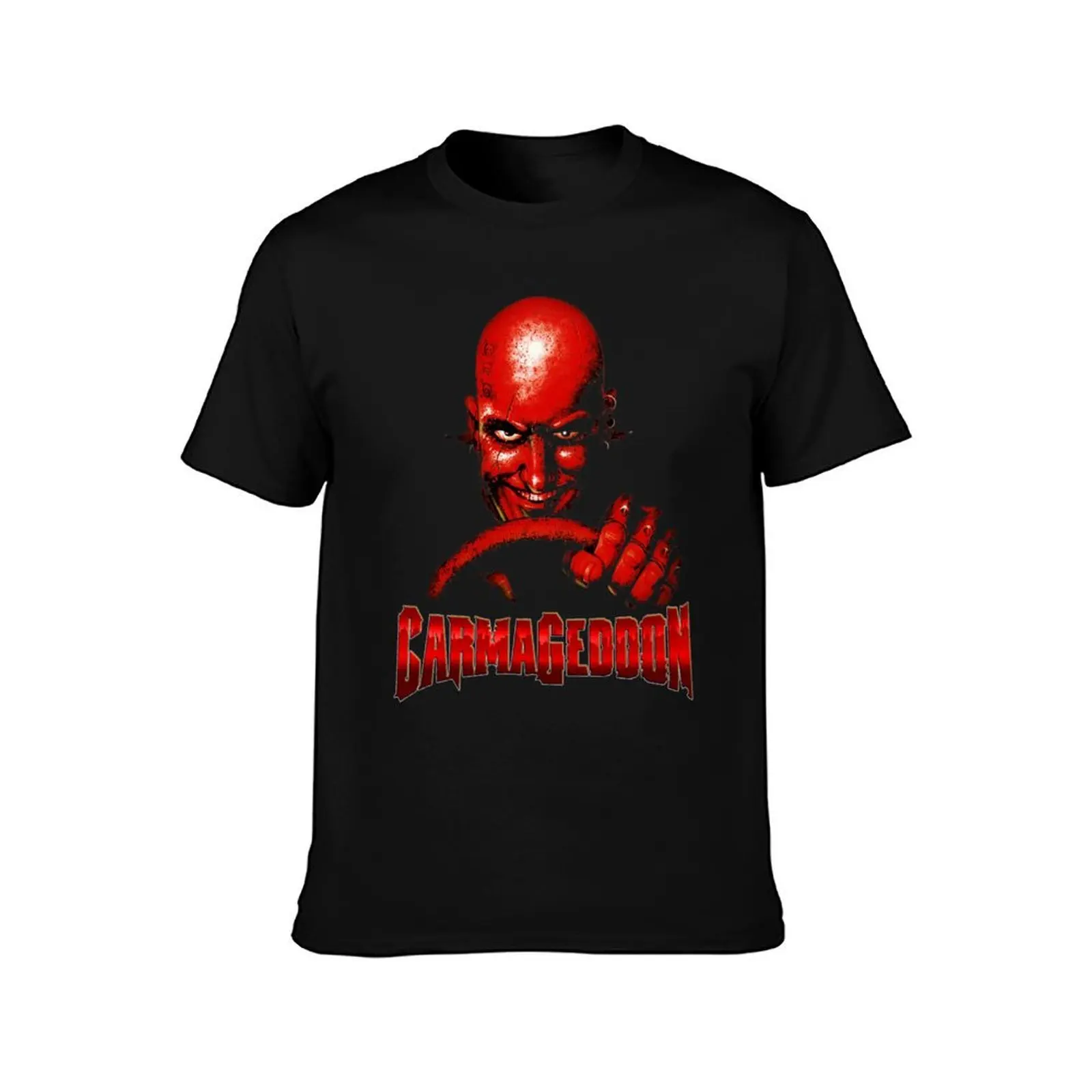 Фото Футболка Carmageddon в стиле ретро с принтом в винтажном стиле №2