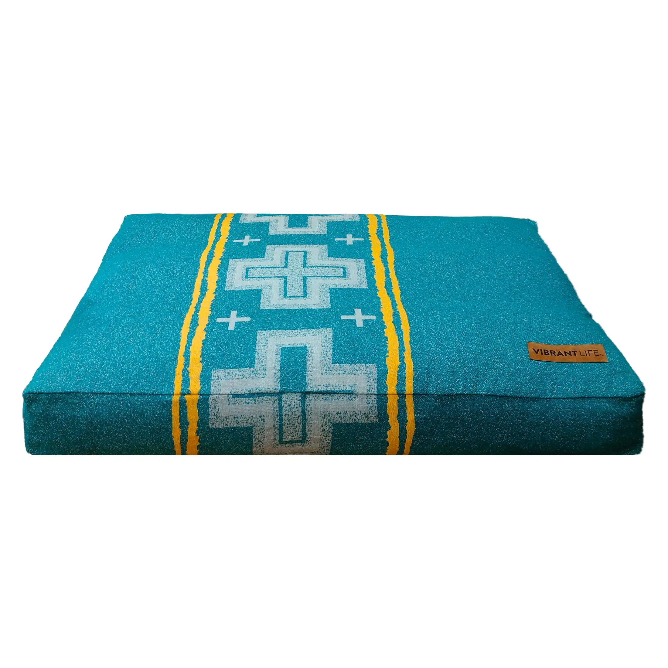 

Rectangular Jacquard Bed Green (Online Only) for Medium Size Dog