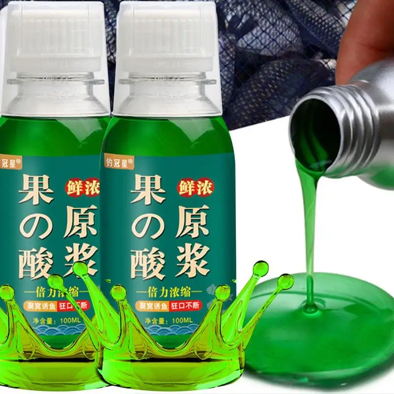 

Fishing Bait Household Fruit Acid Additive Effective Baits For Carp Catfish Red Worm Liquid High Concentration Attractive Smell
