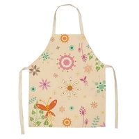 cartoon animal leaf pattern for home and kitchen customizable apron child apron woman kitchen apron women kitchen apron aprons