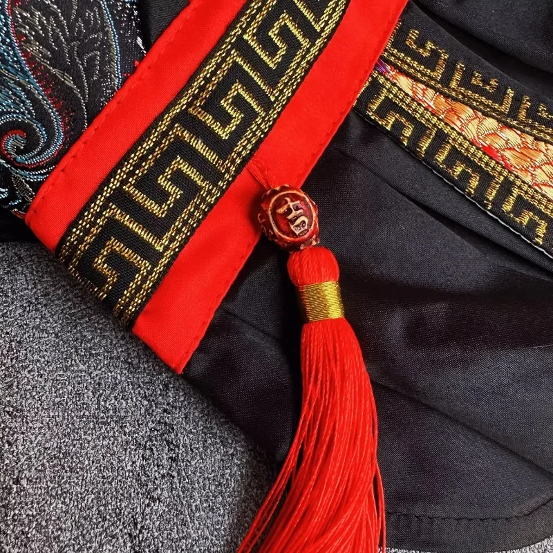 Китайская одежда для кошек кунг-фу забавная фантазия костюм котенка домашних