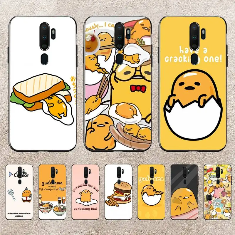 

Lovely Yellow G-Gudetama Clear Phone Case For Redmi 9A 8A 6A Note 9 8 10 11S 8T Pro K20 K30 K40 Pro PocoF3 Note11 5G Case
