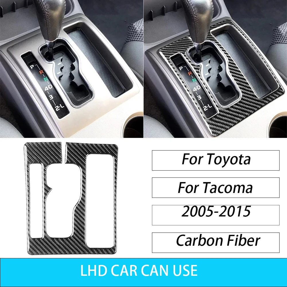 

Автомобильная наклейка из углеродного волокна для Toyota Tacoma 2005 2006 2007 2008 2009 2015, интерьерный центр, аксессуары для отделки
