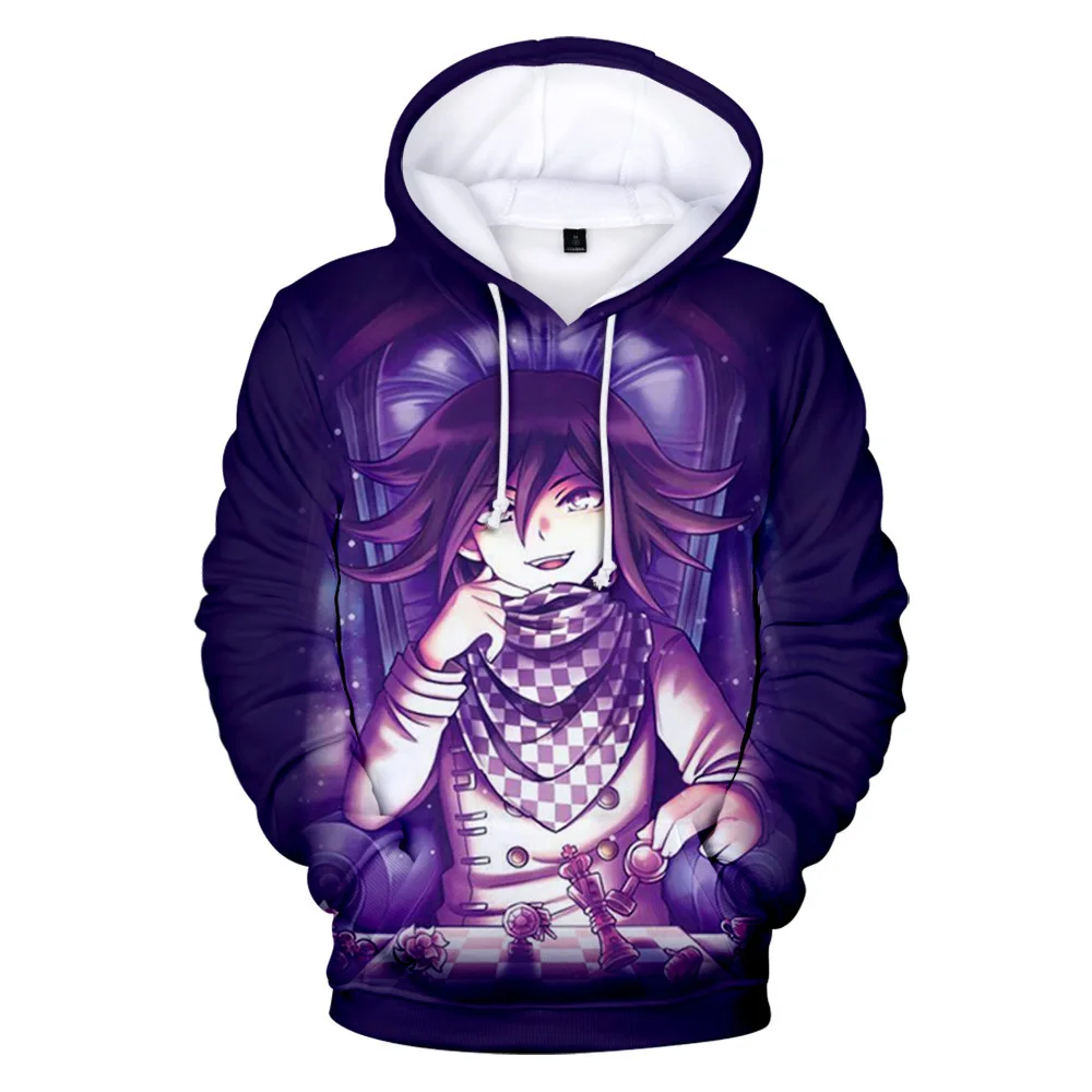 

2023 Hot Sale Kokichi Ouma Hoodie Sweatshirts Men Women 3D Print Pullover Harajuku Autumn Winter Hooded Boys/girl Danganronpa