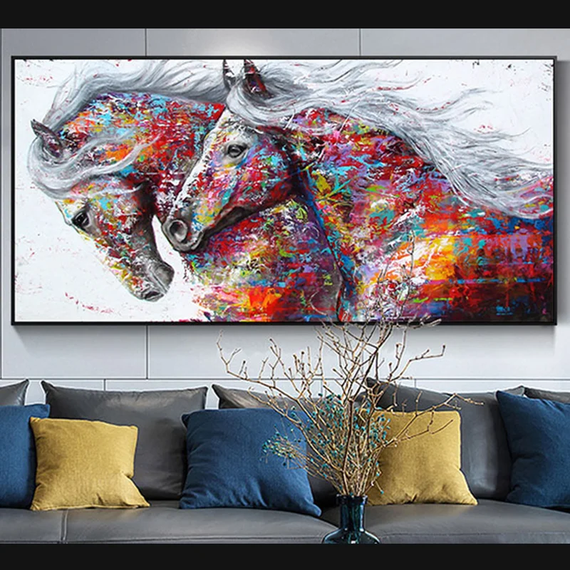 

5D DIY Diamond Painting Animal Horse Art Kit New Arrival Diamond Embroidery Cross Stitch Full Home Decor Holiday Gift