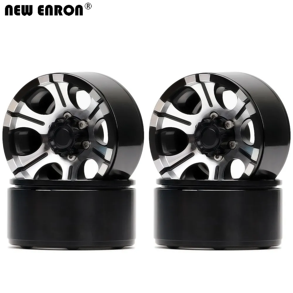 

NEW ENRON 1.9inch Aluminum Alloy 6 Spokes Wheels Rims Hub for RC On-Road Drift Car 1/10 Tamiya Traxxas Kyosho Axial Scx10 90046