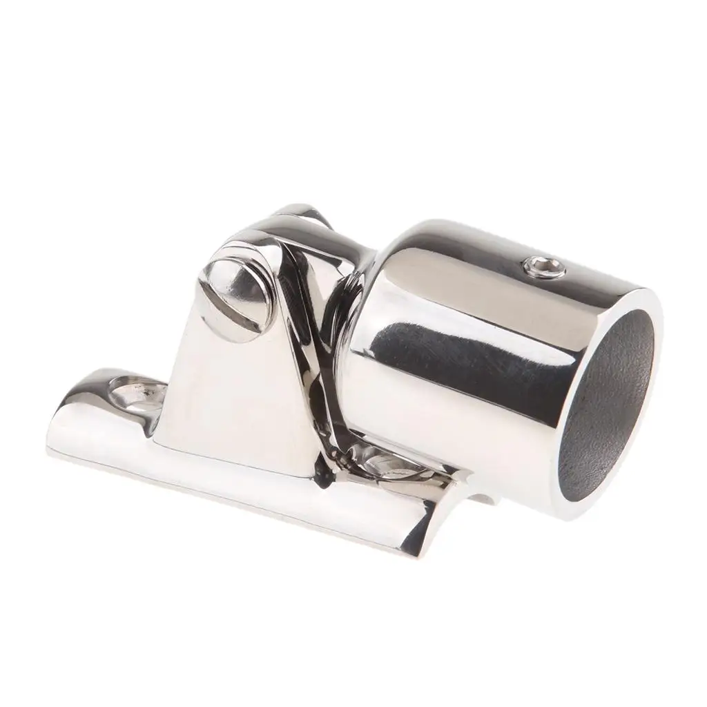 

Boat Deck Hinge Mount Bimini Top Fittings Stainless Steel Pipe Eye End 1in (25mm)