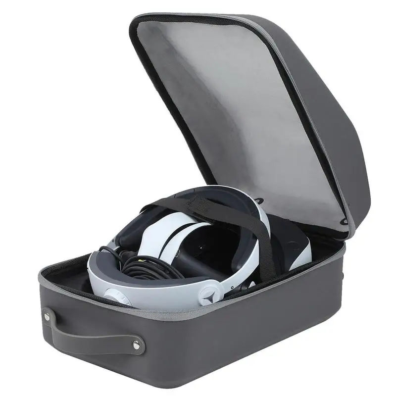 

For Sony PS VR2 Portable Bag With Handlebar Storage VR Glasses Gamepads Shock-proof Pressure-resistant Box for PlayStation VR 2