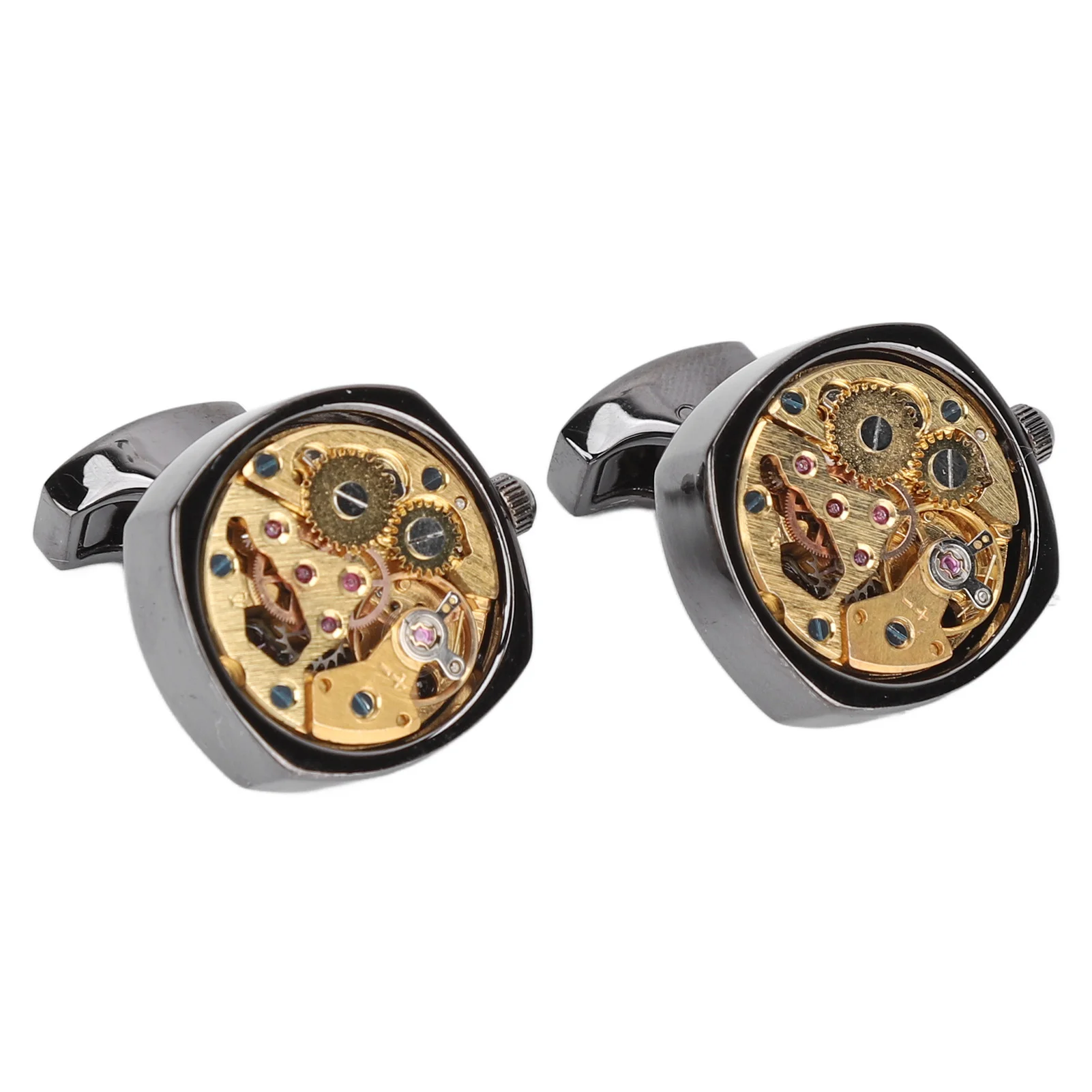 

Механические Запонки высокой полированной поверхности Механические Запонки для рубашек манжеты для мужчин для костюмов