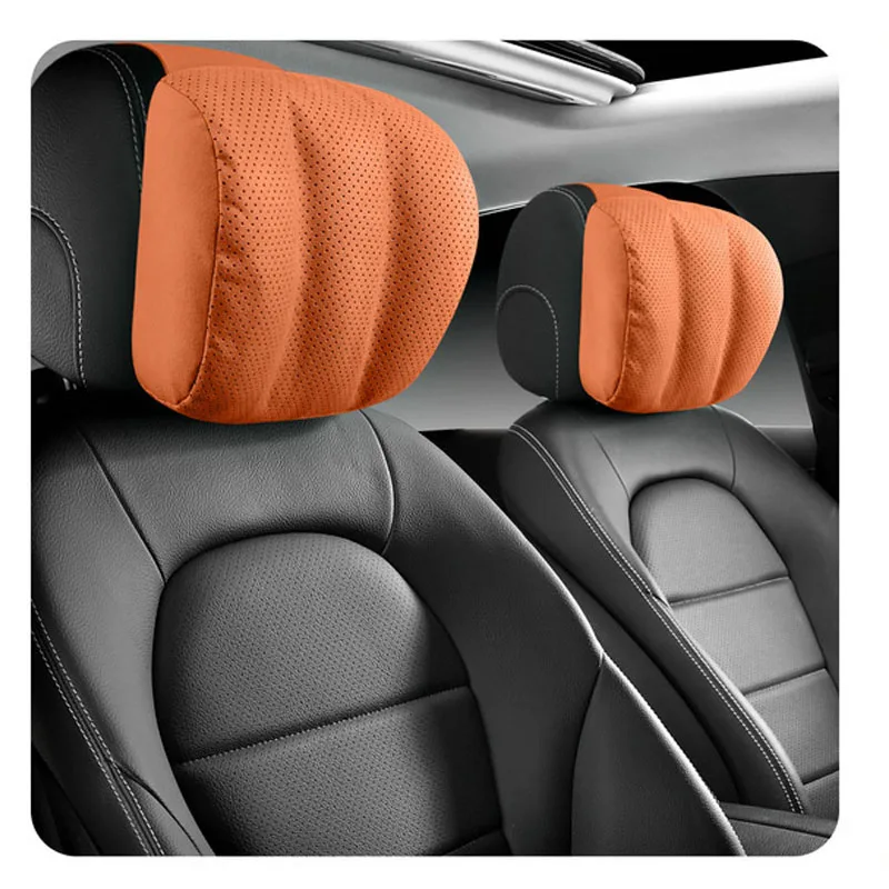 Универсальная Регулируемая Автомобильная Подушка Для Шеи S-класса Из Овечьей