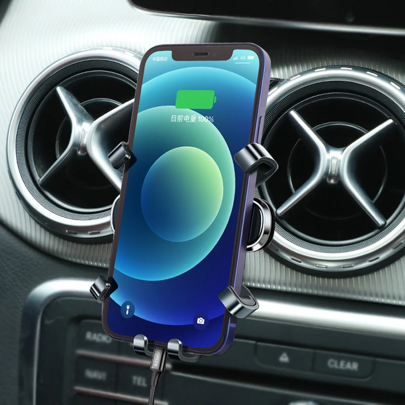 Фото Регулируемый противоскользящий кронштейн для телефона/GPS для Mercedes-Benz GLA H247 X156, CLA Coupe C117 X117 X118 2019, аксессуары для интерьера №2
