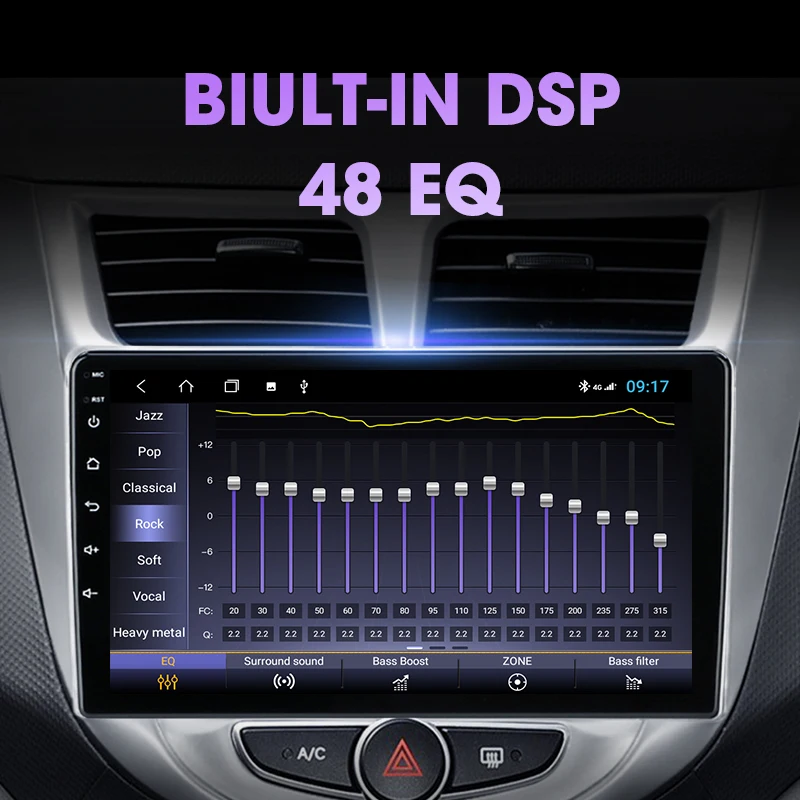 vtopek 9 4g carplay 2din android 11 car radio multimidia video player for hyundai solaris accent verna 2010 2016 navigation gps free global shipping