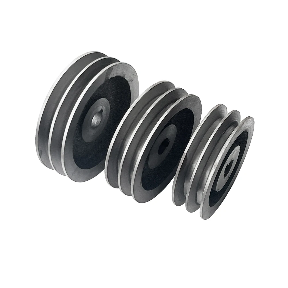 

A Type Double Slot Pulley Dia 180mm V-Belt Pulley Material Cast Iron Power Tool Accessories