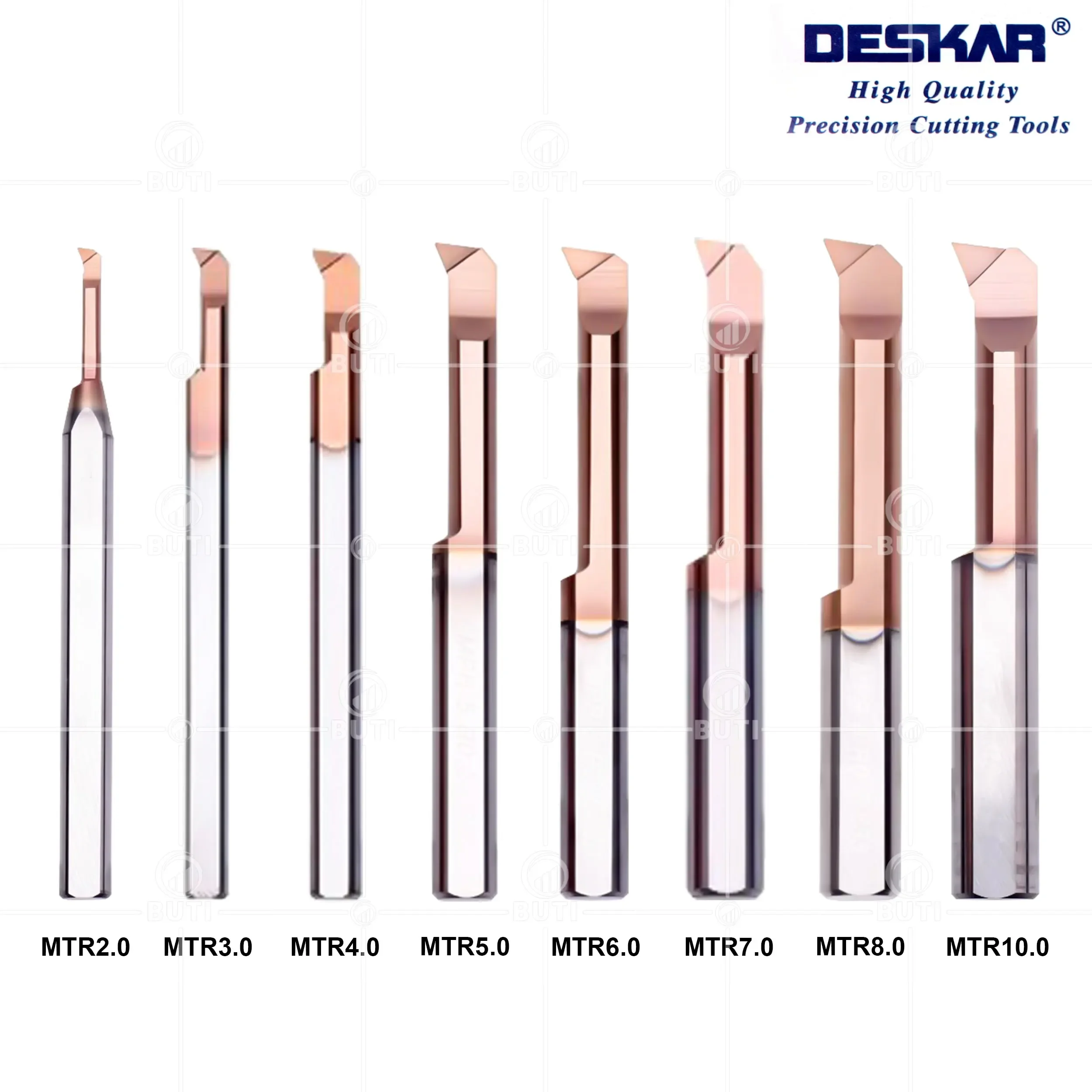 DESKAR 100% Original MPR Small Aperture Boring Tool MPR2 MPR4 MPR6 MPR8 MPR10 R0.1 R0.2 L15 L22 Tungsten Steel Inner Groove
