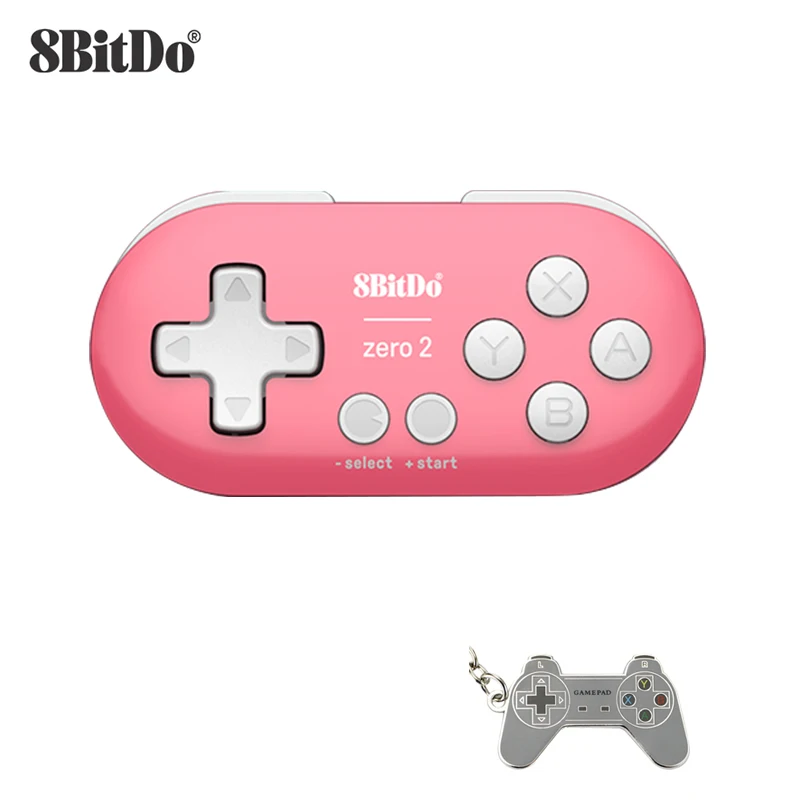Новый продукт для Nintendo Switch Windows Android macOS с подарочным брелоком 8Bitdo Zero 2 Bluetooth геймпад мини-контроллер