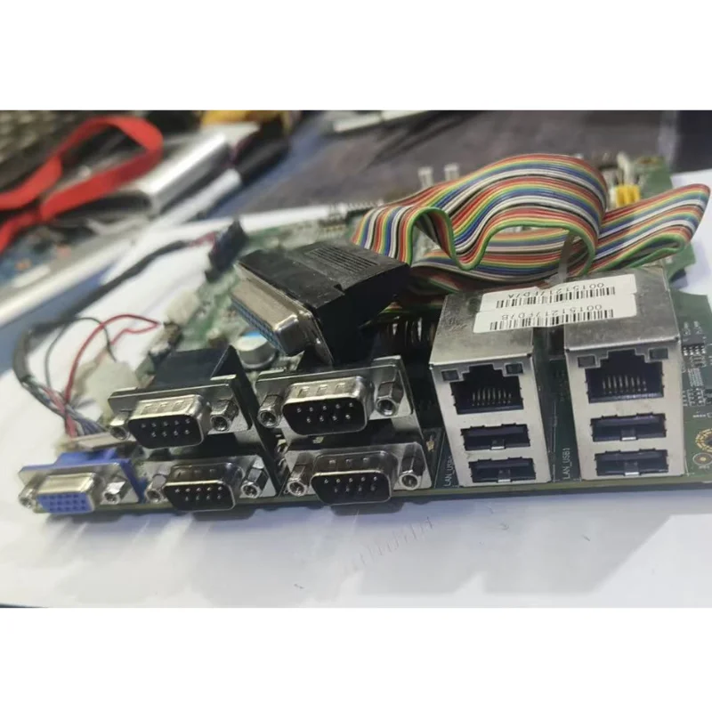 Подержанная бесшумная промышленная плата управления GMX-1916 VER A3 с двумя сетевыми