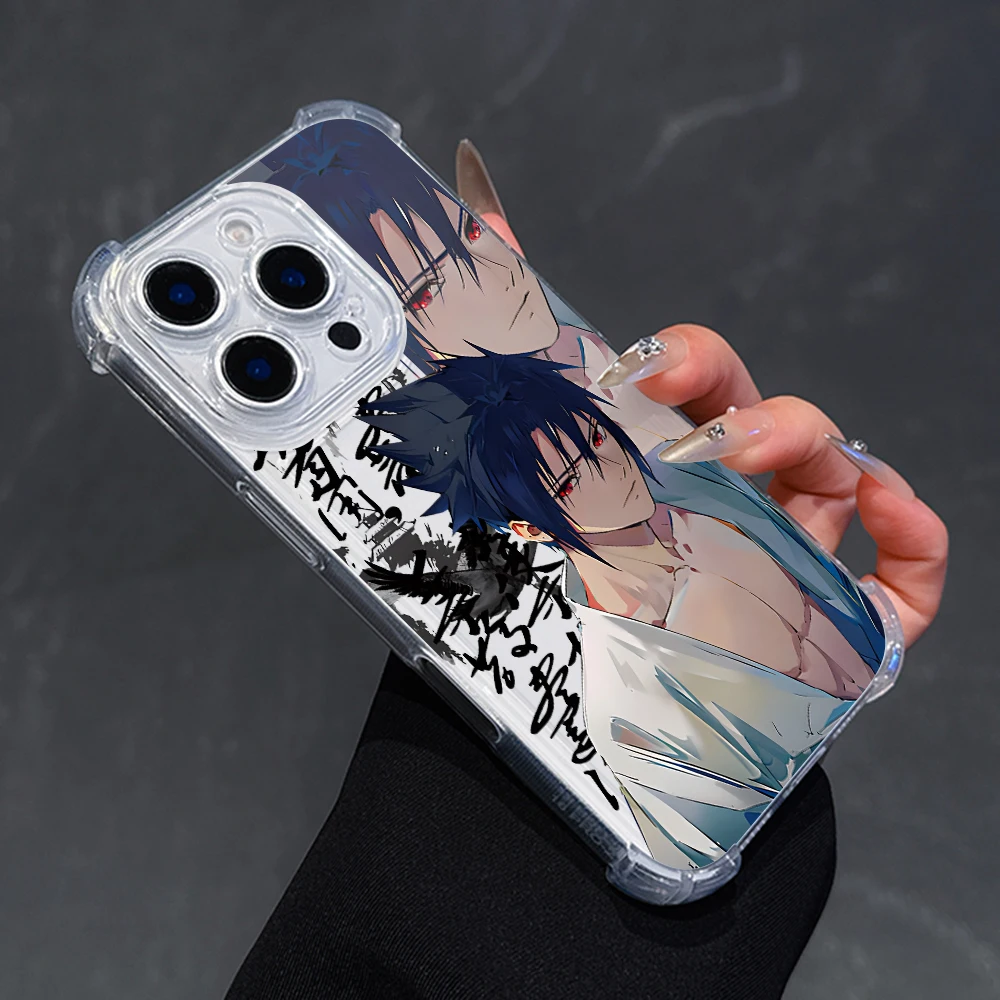 Фото Чехол для телефона NARUTOs Kakashs Sasuke для Samsung Galaxy S26 S25 S24 S23 S22 S21 S20 FE Ultra Plus 5G, мягкий чехол с защитой от падения №5