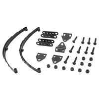 set stiff leaf spring suspension steel bar kit for 110 rc rock crawler car rc4wd d90 parts accessories