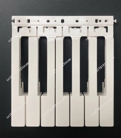 Фото Для Yamaha PSR-E203 E213 E223 E233 E253 E303 E323 E333 E353 E403 белые черные клавиши Запчасти для клавиатуры №4