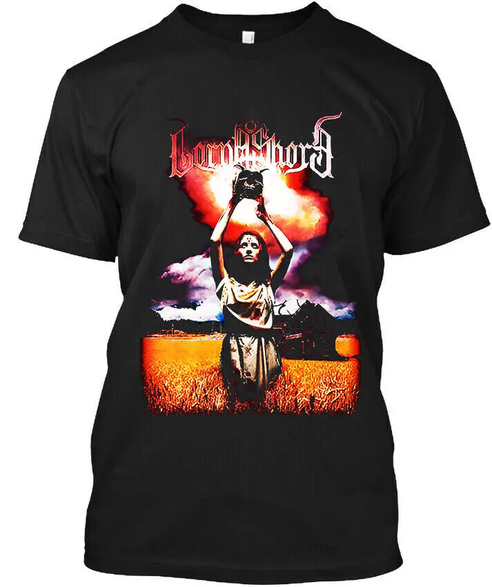 Lorna Shore Darkest Spawn Американская Смерть Музыка Винтаж Плакат ФУТБОЛКА S-5XL