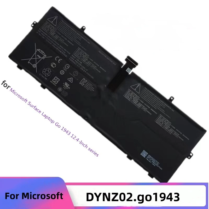 

39.7Wh7.58V For Microsoft Surface Laptop Go 1943 DYNZO2 916TA135H spare parts