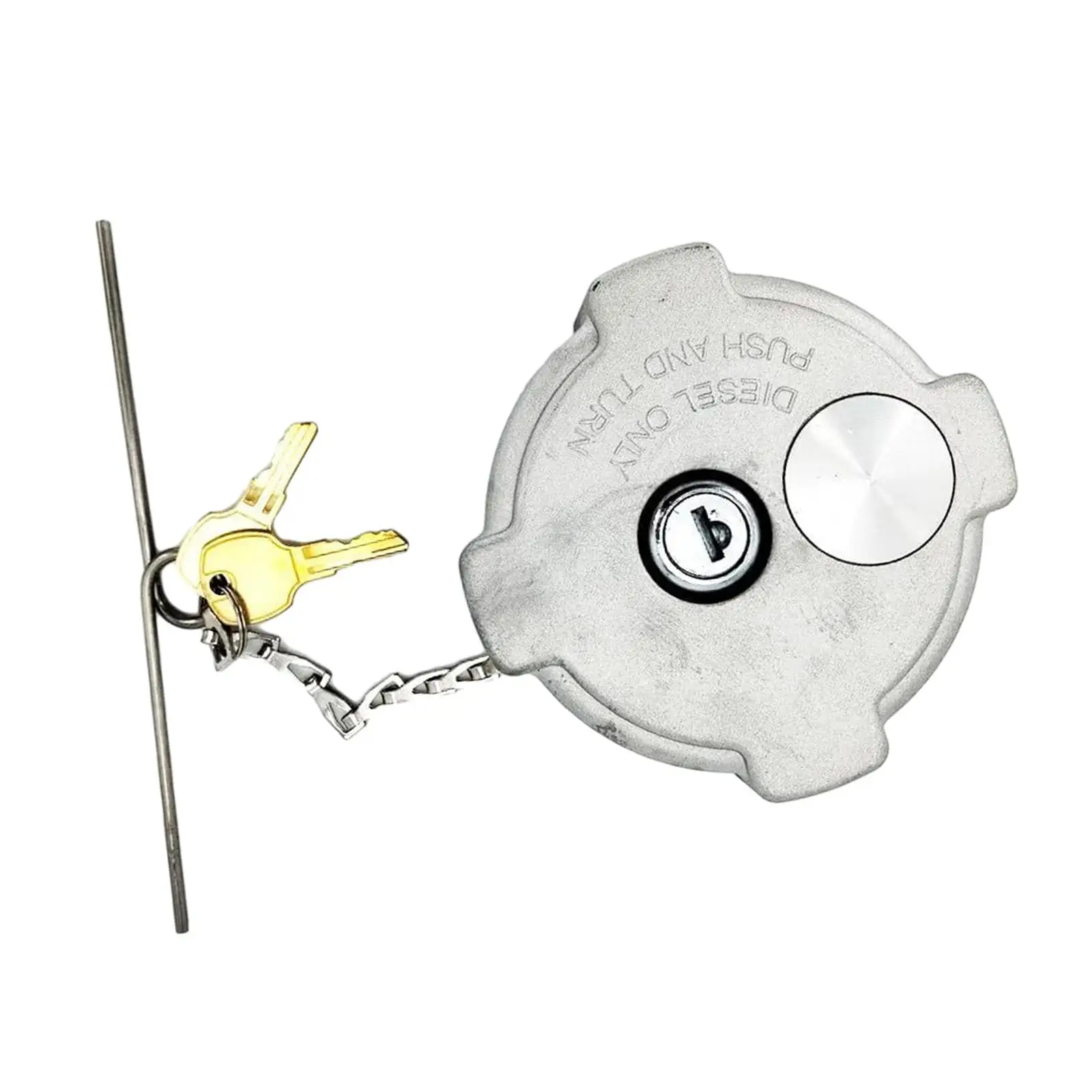 

Locking Diesel Fuel Gas Cap 03-37017-002 1/4 Turn Locking Tank Caps 3inch Aluminum Diesel Fuel Tank Cap for Freightliner