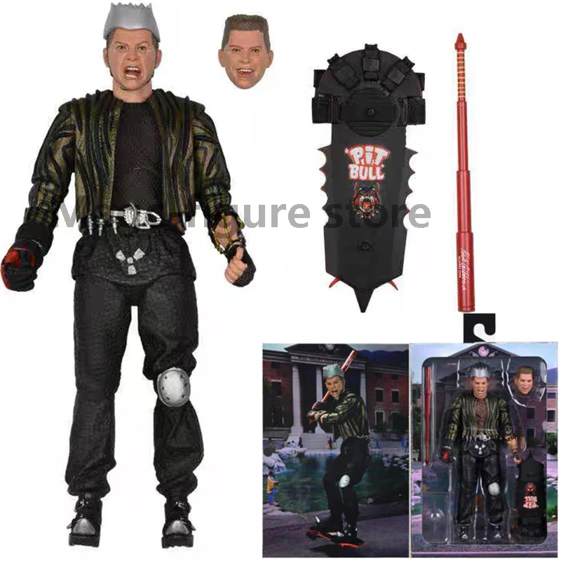 

NEW Back To The Future Part II NECA Ultimate Griff Tannen DOC Brown Marty McFly Action Figures Guitar Decoration For Gift
