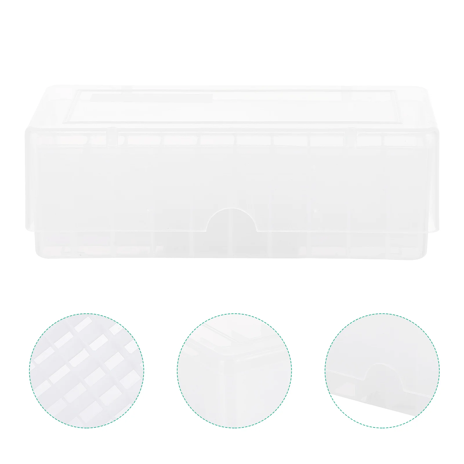 

1pc Plastic Vials Freezing Centrifuge Tube Box 50 Grids Cold Storage Tubes Rack Freezer Storage Box
