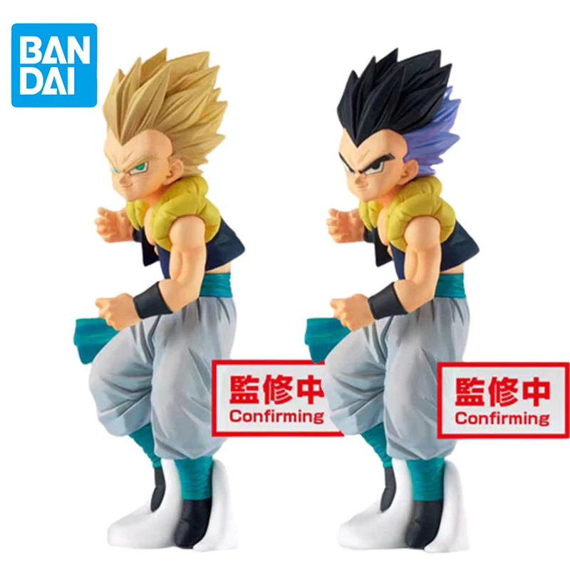 

Оригинальная фигурка Драконий жемчуг Gotenks с твердым краем, Оригинальная фигурка из аниме, коллекционные игрушки 13 см