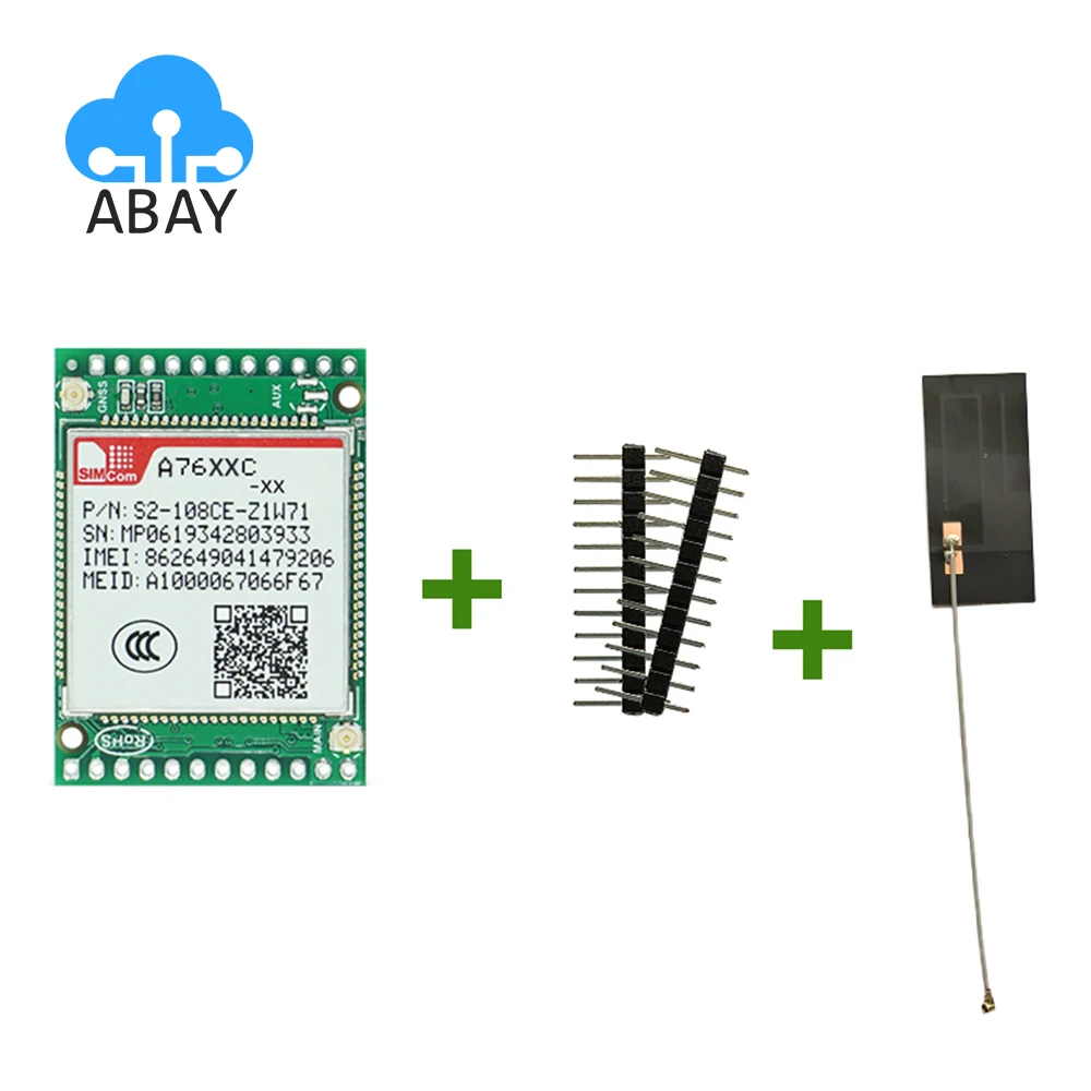 

SIMCOM A7600C-L1 Core Board 4G LTE Module A7600C development Board Compatible With SIM7600 Series B1/B3/B5/B8/B38/B39/B40/B41