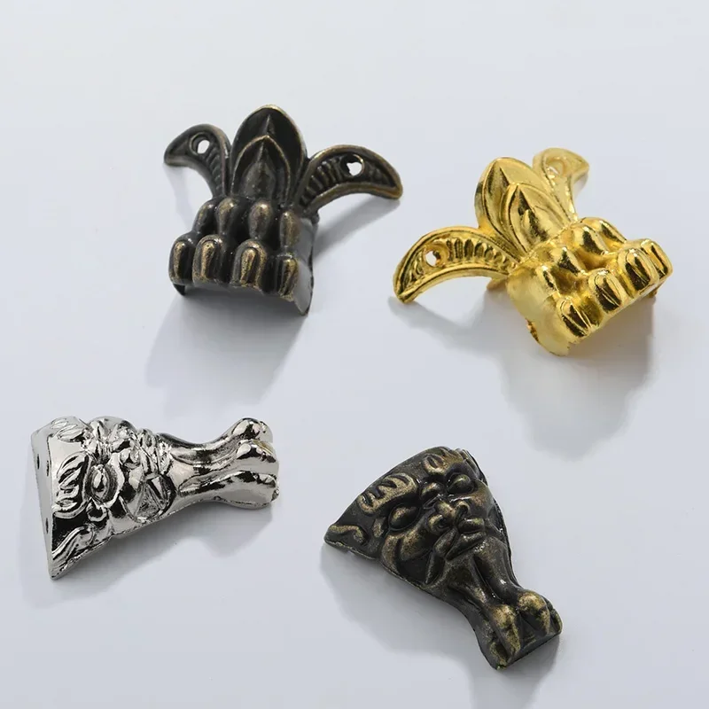 4 шт. антикварный цинковый сплав винтажная ювелирная сундук подарочная коробка