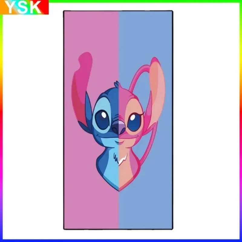 Голубое банное полотенце для плавания с вышивкой купания абсорбирующее