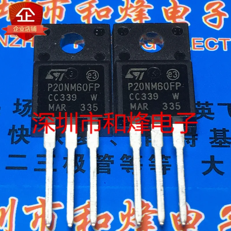 Оригинал 2 шт./P20NM60FP STP20NM60FP TO-220F 600 в 20A