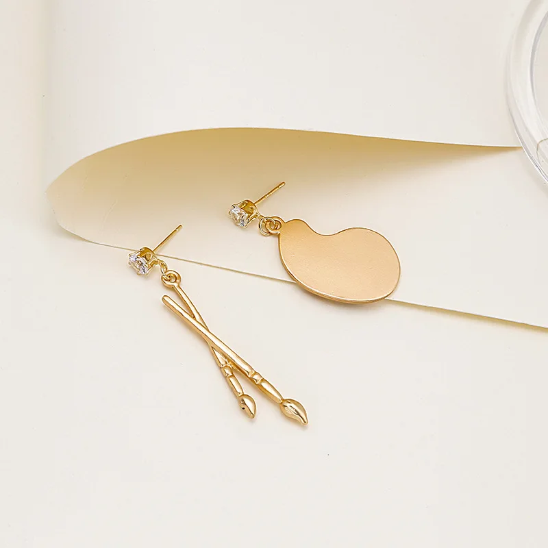 Серьги-капельки TimLee цинковый сплав со стразами