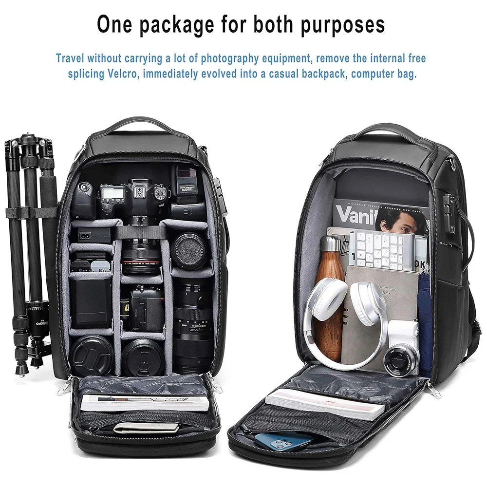 Водонепроницаемый рюкзак для камеры Canon Sony SLR