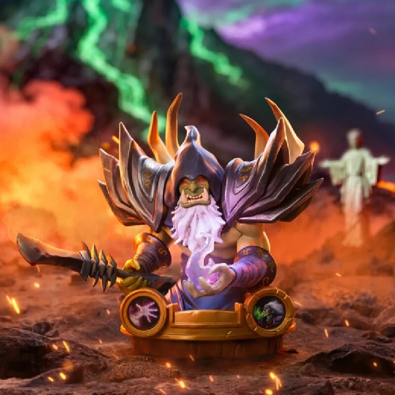 Фото Коллекционные фигурки Popmart Hearthstone Heroes of Warcraft: Серия «Легенды Таверны» (Blind Box) – Модный сувенир, подарок для фанатов №2