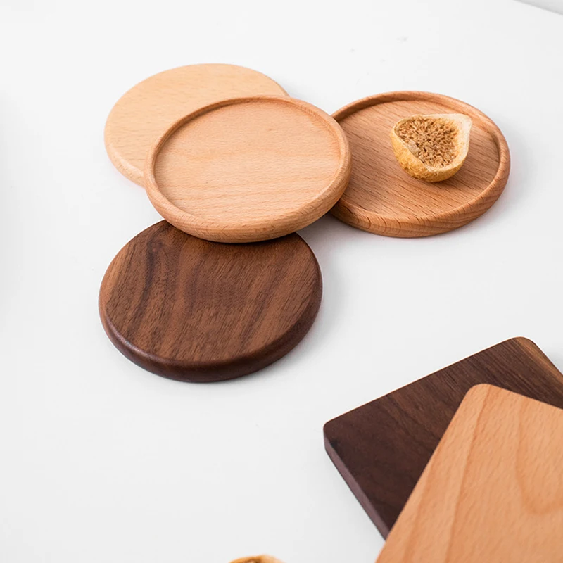 Деревянная Подложка для чая и кофе чашка подложка украшение подставки из