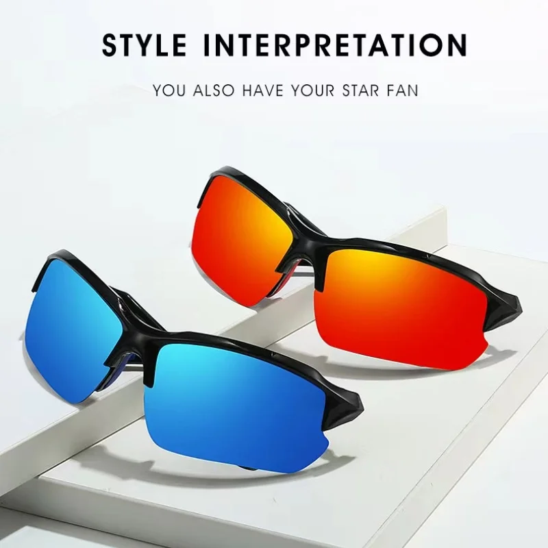 Поляризованные велосипедные солнцезащитные очки UV400 HD-линзы устойчивые к