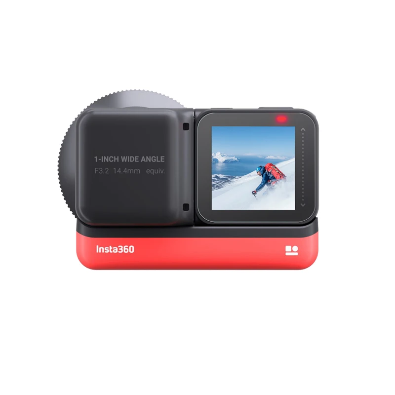 Комбинированная пленка из закаленного стекла для объектива Insta360 One RS 4k Leica