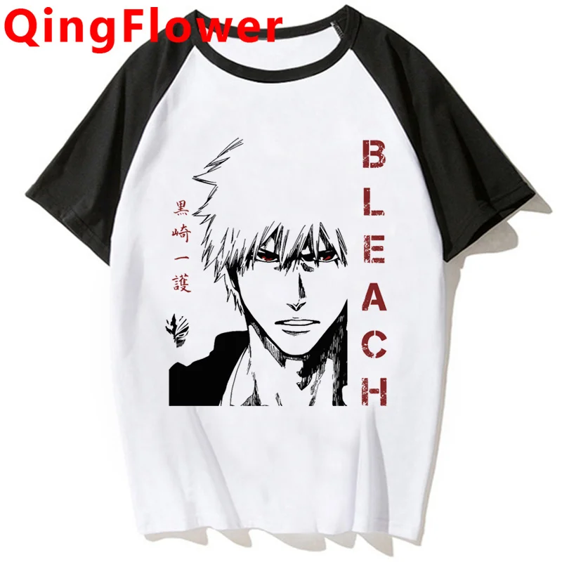 

Anime Samura Bleach men print graphic tees women casual plus size couple clothes t-shirt summer top kawaii harajuku kawaii