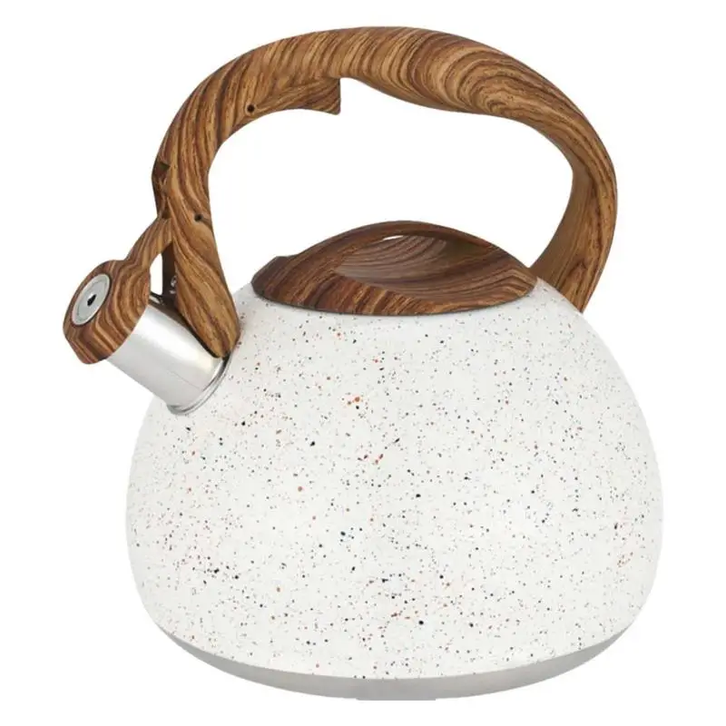 

Чайник чайный из нержавеющей стали со свистком, 3 л, эргономичная ручка