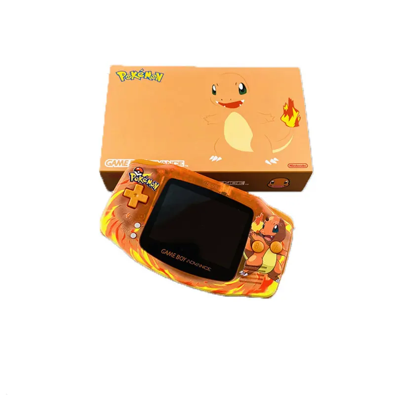 GAMEBOY Advance Pokemon Anime Figures Charmander Video Game Console Color Picture Highlight SP NDSLPSP Collectible Toy Kids Gift