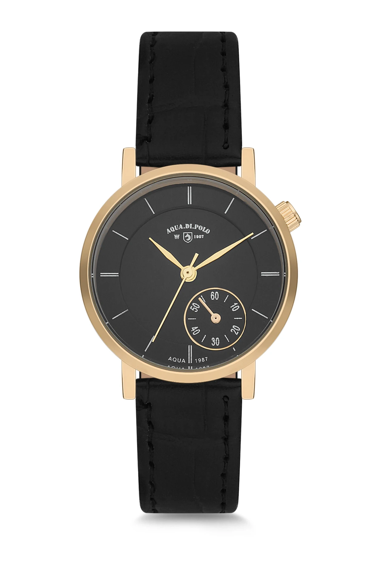 

Женские наручные часы Aqua di Polo 2022 APL12C581D02 с кожаным ремешком, 1987