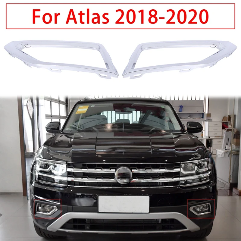 

Сменная Хромированная передняя противотуманная фара для Atlas 2018-2020