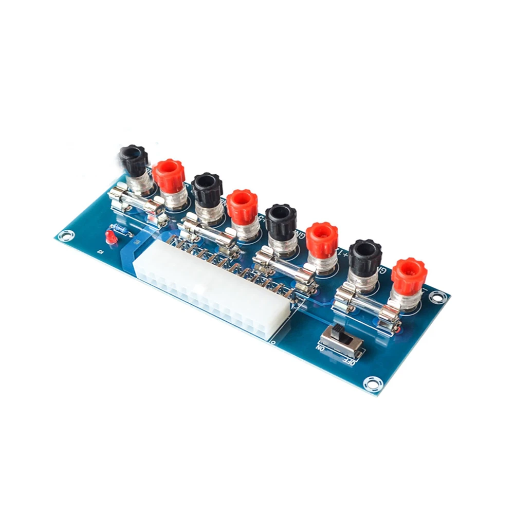 

XH-M229 Desktop PC Chassis Power ATX Transfer to Adapter Board Supply Circuit Outlet Module 24Pin Output Terminal 24 pins
