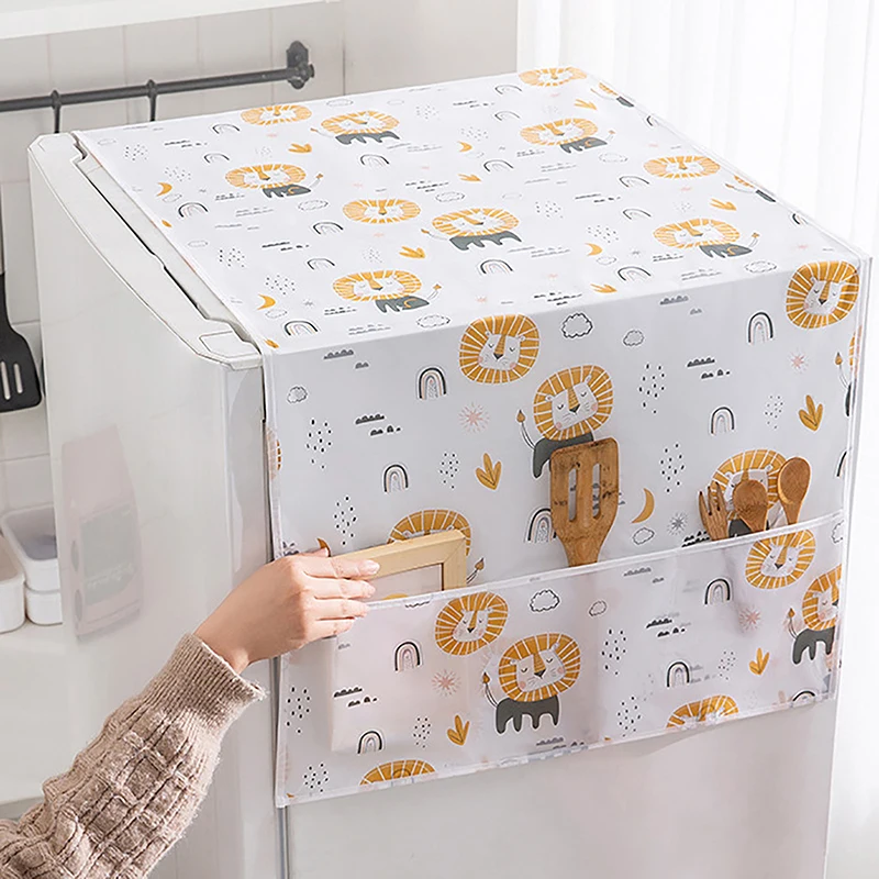 Покрытия на холодильник Пылезащитная сумка для хранения чехол стиральной машины