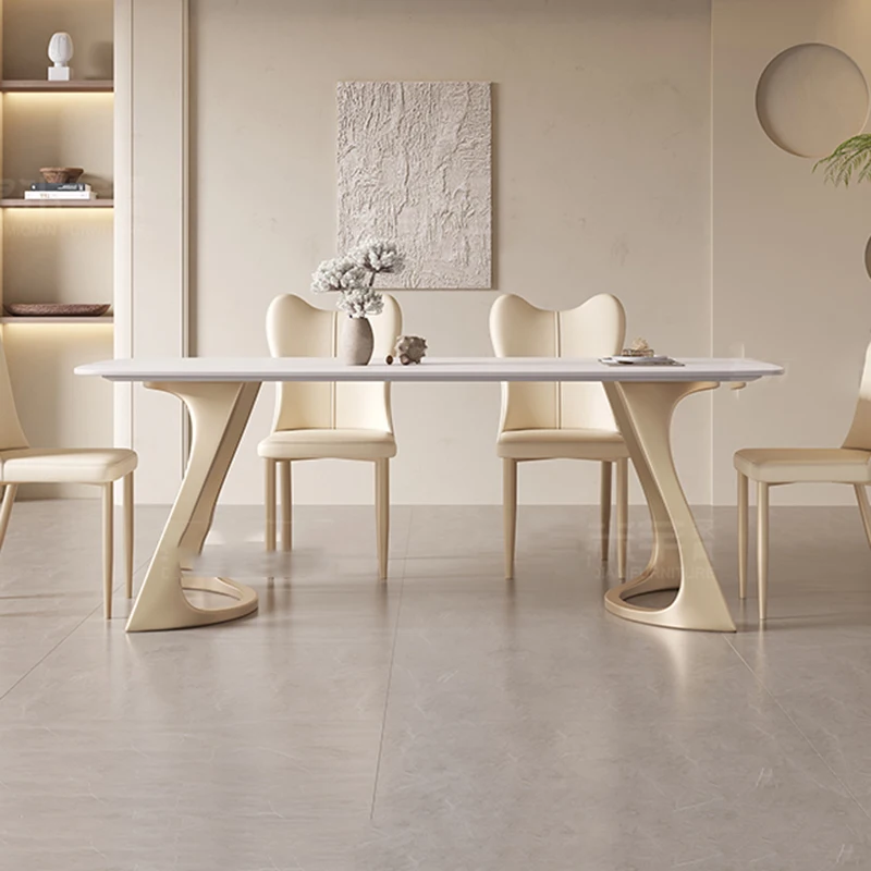 

Side Dinner Dining Table Console Hallway Luxury Nordic Dressing Dining Tables Balcony Modern Mesas De Comedor Kitchen Furniture